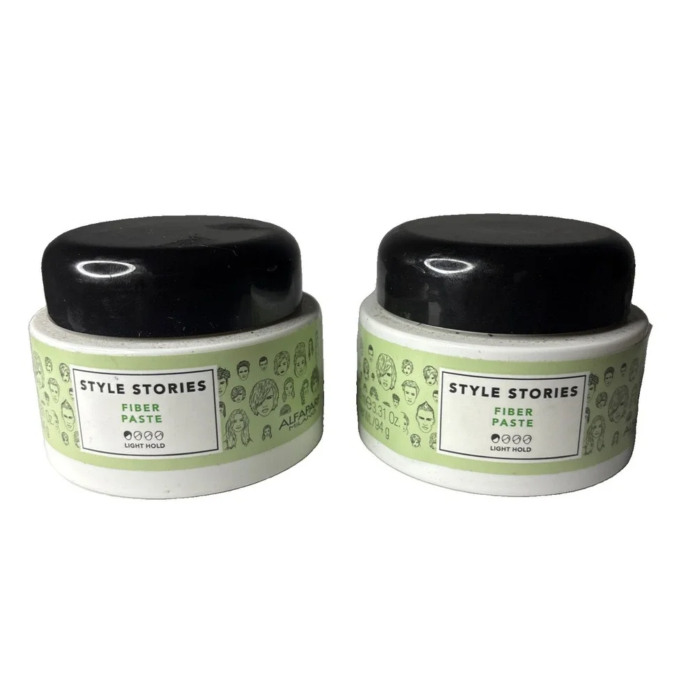 2 Pack ALFAPARF MILANO Style Stories FIBER PASTE